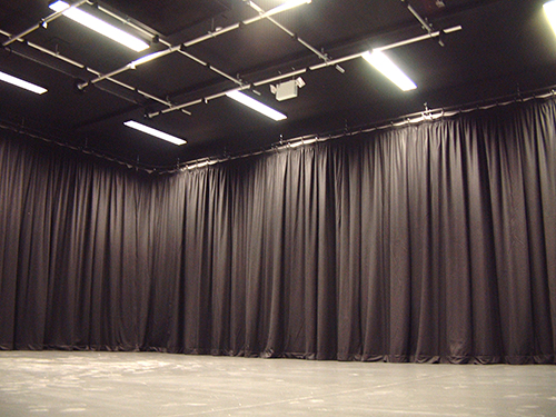 curtains and drapes for drama studio