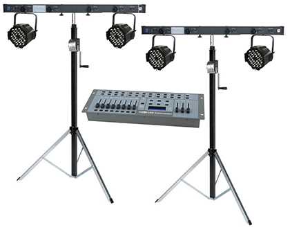 led stage lighting kit system