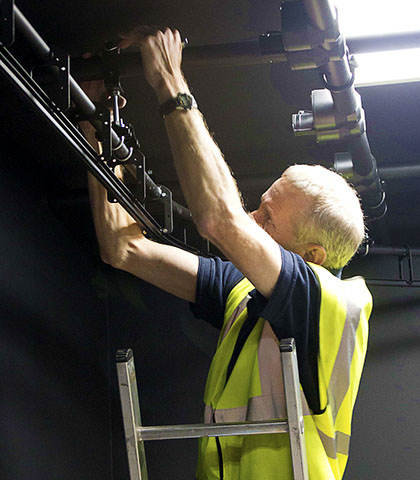 specialist theatre led stage lighting installer