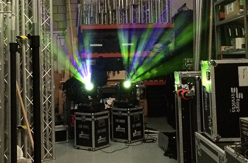 Stage lighting equipment hire
