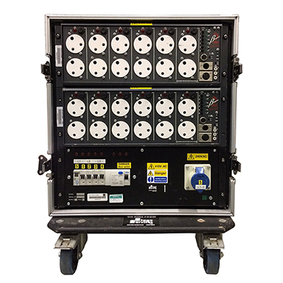 hire 12 channel stage lighting dimmer system