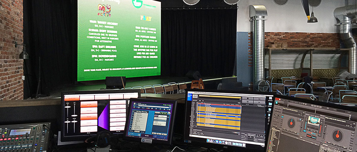 specialist theatre led stage lighting installation