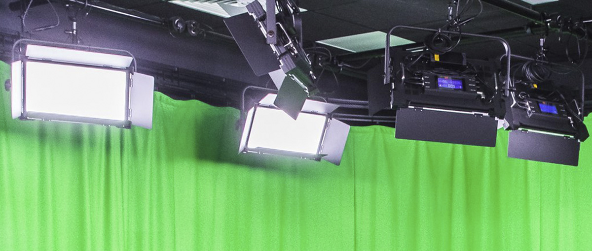 chromakey greenscreen studio lighting installers
