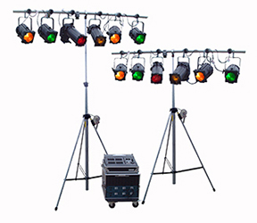 portable stage lighting system kit